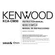 KENWOOD KCA-CM50 Instrukcja Obsługi