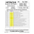 HITACHI P42T501 Instrukcja Serwisowa