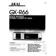 AKAI GX-R66 Instrukcja Obsługi