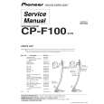PIONEER CP-F100/XCN Instrukcja Serwisowa