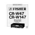 FISHER CR-W147 Instrukcja Serwisowa