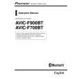 PIONEER AVIC-F900BT/XS/EW5 Instrukcja Obsługi