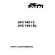JUNO-ELECTROLUX JKG7491E Instrukcja Obsługi