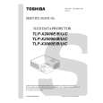TOSHIBA TLP-X2000C Instrukcja Serwisowa