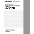 PIONEER A-307R/SDFXJ Instrukcja Obsługi