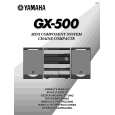 YAMAHA GX-500RDS Instrukcja Obsługi