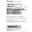 PIONEER AVH-P4050DVD/XN/RD Instrukcja Serwisowa