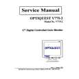 OPTIQUEST V7752 Instrukcja Serwisowa