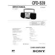 SONY CFD-S39 Instrukcja Obsługi