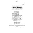 TRICITY BENDIX HG250B Instrukcja Obsługi