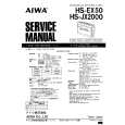 AIWA HS-JX2000 Instrukcja Serwisowa