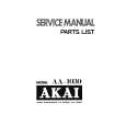 AKAI AA-1030L Instrukcja Serwisowa