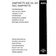 AEG VAMPYRETTE320 Instrukcja Obsługi