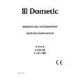 DOMETIC A552EBP Instrukcja Obsługi