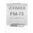 FISHER FM75 Instrukcja Serwisowa