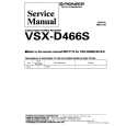 PIONEER VSXD466S Instrukcja Serwisowa