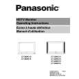 PANASONIC CT30WX15 Instrukcja Obsługi