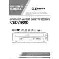 EMERSON CEDV800D Instrukcja Obsługi