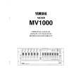 YAMAHA MV1000 Instrukcja Obsługi
