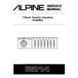 ALPINE 3214 Instrukcja Serwisowa