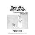 PANASONIC ER204 Instrukcja Obsługi