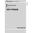 PIONEER DEH-P5990IB/XN/ID Instrukcja Obsługi