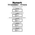 NUMARK TT1600MKII Instrukcja Obsługi