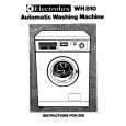 ELECTROLUX WH810 Instrukcja Obsługi