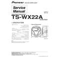 PIONEER TS-WX22A/XCN1/EW7 Instrukcja Serwisowa
