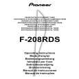 PIONEER F-208RDS/HYXK/EW Instrukcja Obsługi