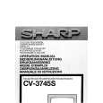 SHARP CV3745S Instrukcja Obsługi