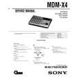 SONY MDM-X4 Instrukcja Serwisowa