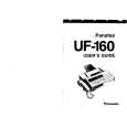 PANASONIC UF160 Instrukcja Obsługi