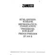 ZANUSSI ZF18/8K Instrukcja Obsługi
