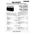 SHARP WQT252HBK Instrukcja Serwisowa