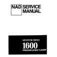 NAD 1600 Instrukcja Serwisowa