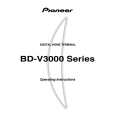 PIONEER BD-V3000/KUXJ Instrukcja Obsługi