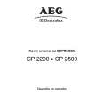 AEG CP2500 Instrukcja Obsługi