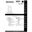 AIWA TS-W9 Instrukcja Serwisowa