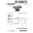 SONY ICFDVD57TV Instrukcja Serwisowa