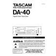 TEAC DA-40 Instrukcja Obsługi
