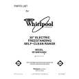 WHIRLPOOL RF395PXXW2 Katalog Części