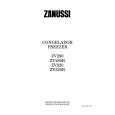 ZANUSSI ZV320 Instrukcja Obsługi