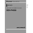 PIONEER DEH-P4550/XQ/ES Instrukcja Obsługi