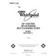 WHIRLPOOL RS6750XV1 Katalog Części