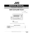 JVC KW-TC410 Instrukcja Serwisowa