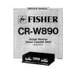 FISHER CR-W890 Instrukcja Serwisowa
