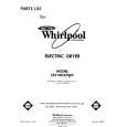 WHIRLPOOL LE5700XPW0 Katalog Części