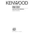 KENWOOD HM333 Instrukcja Obsługi