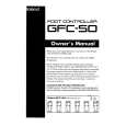 ROLAND GFC-50 Instrukcja Obsługi